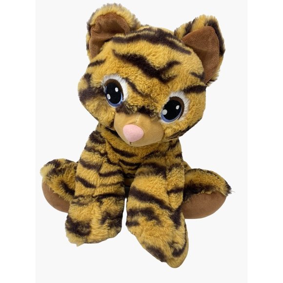 Build A Bear Baby Tiger Cub Plush Wild Cat Stuffed Animal Doll - Picture 1 of 5